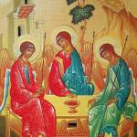 Икона Святой Троицы анимация